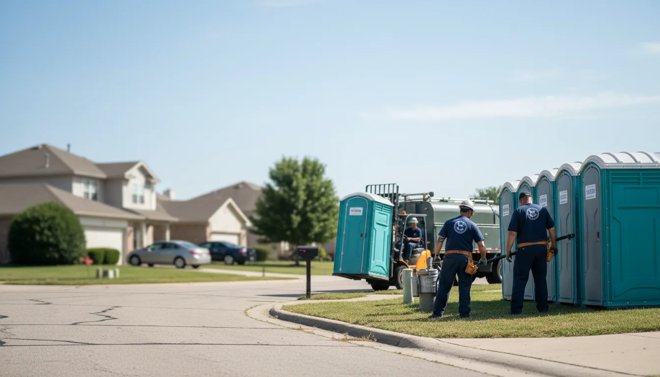 Porta Potty Rental in Harrison, OH near me